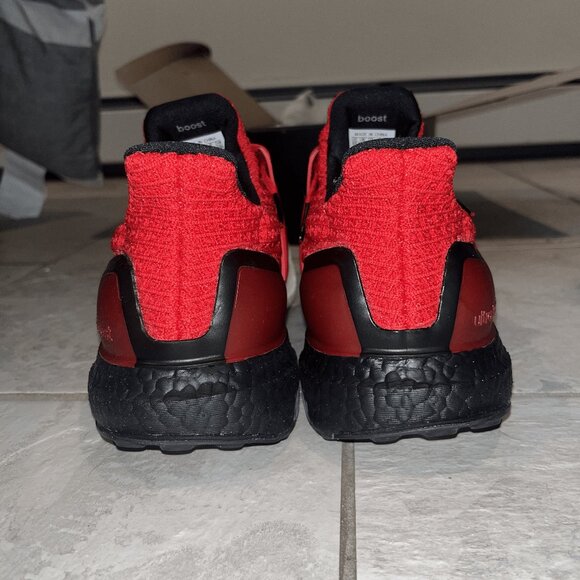 Adidas Ultraboost (red, white and black)